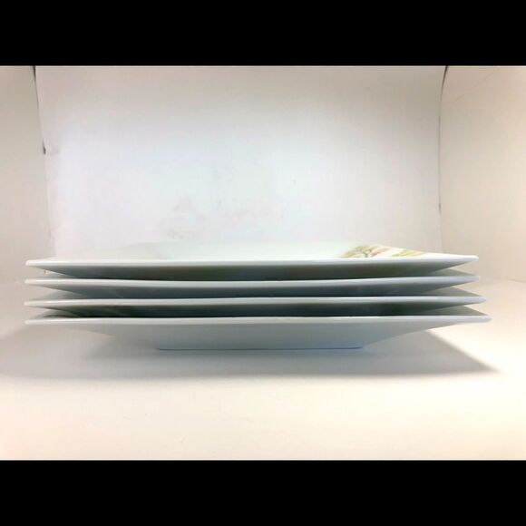 Set of (2) - NORITAKE AZUMA NO MICHI FLORAL № 1654 Square Plate - Picture 6 of 12